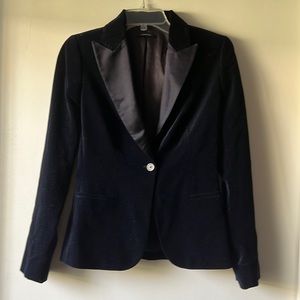 Blue/black blazer